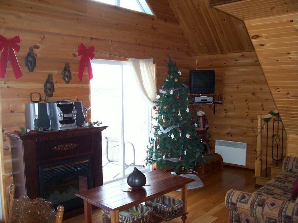 Chalets Garou Saint-Ferdinand Kamer foto